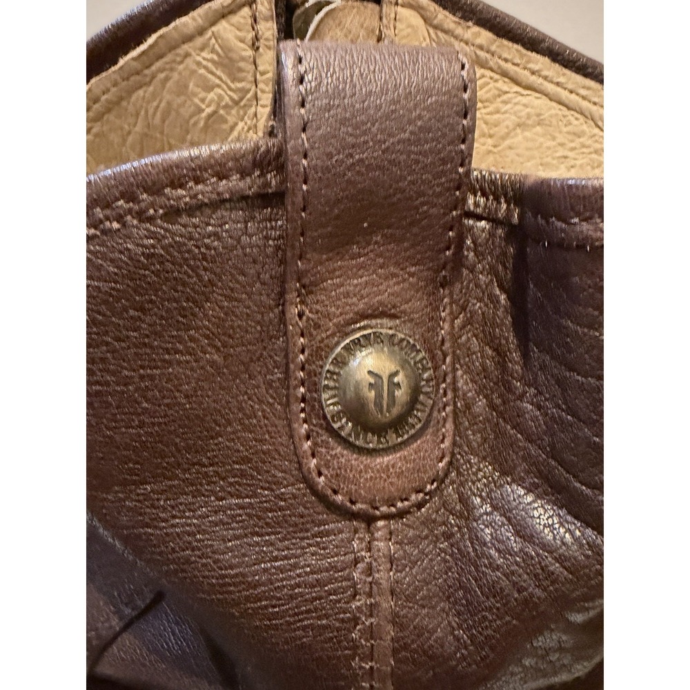 Frye Melissa Button Short Boots Size 10M Brown - Picture 7 of 12